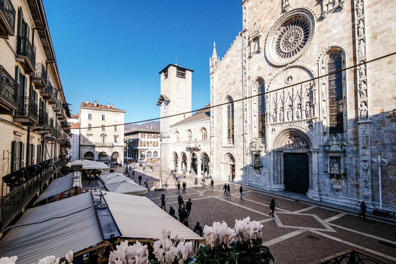Апартаменты La Finestra Sul Duomo - The House Of Travelers Комо Экстерьер фото